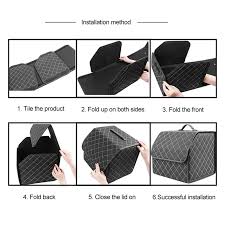 On-the-Go™ Car Trunk Organizer Box (Leather, Folding)