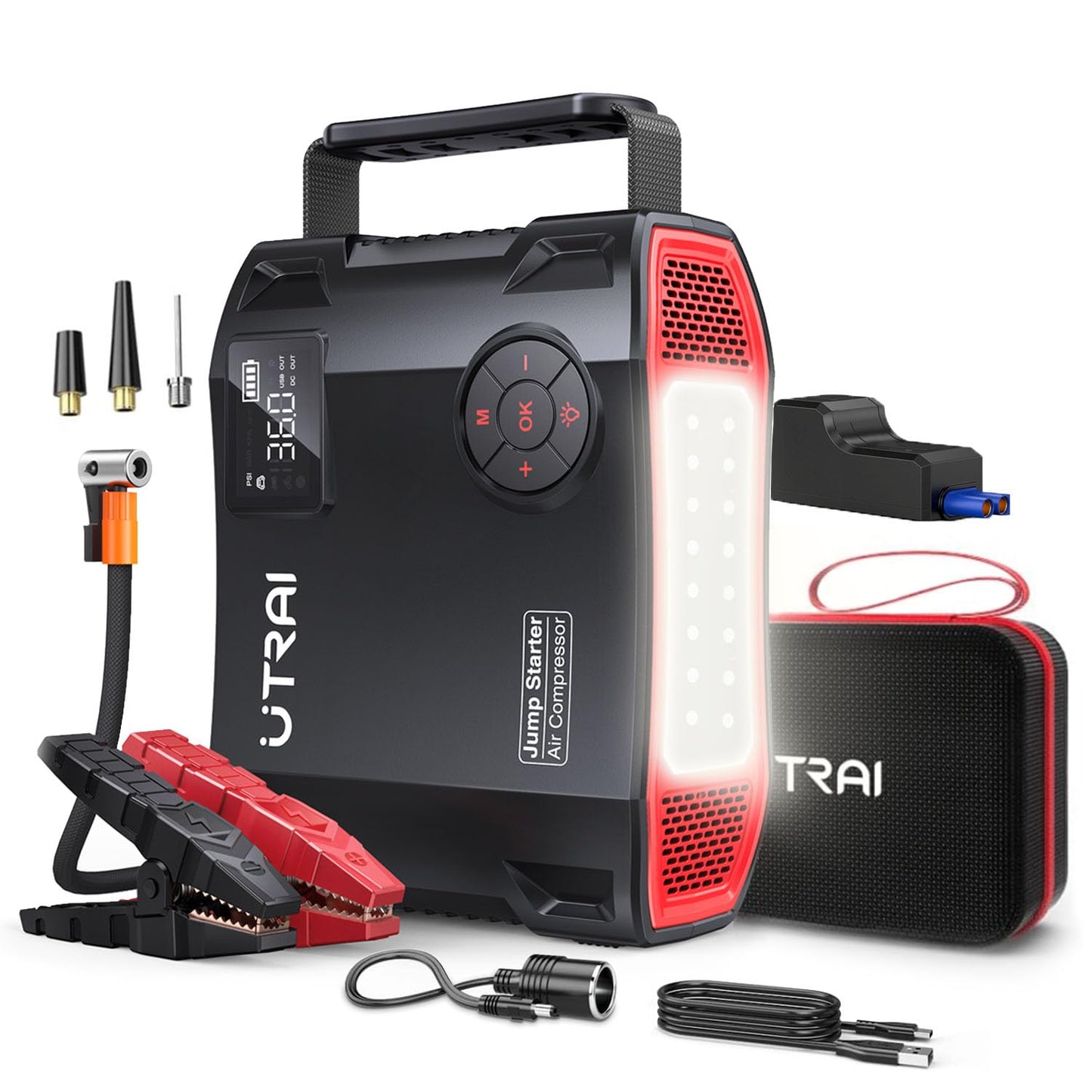 On-the-Go™ UTRAI 4-in-1 Jump Starter & Power Bank