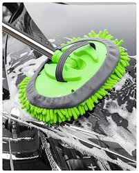 On-the-Go™ Car Wash Brush & Mop Kit (Long Handle)