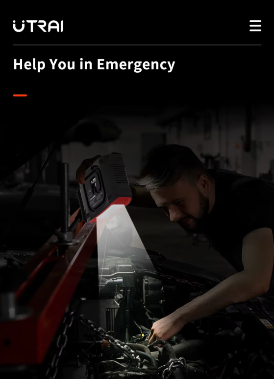 On-the-Go™ UTRAI 4-in-1 Jump Starter & Power Bank