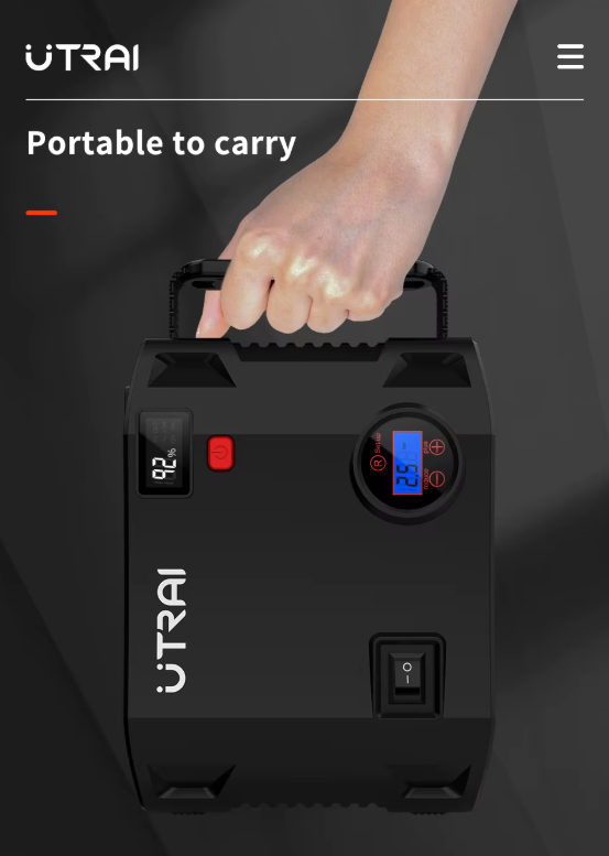 On-the-Go™ UTRAI 4-in-1 Jump Starter & Power Bank