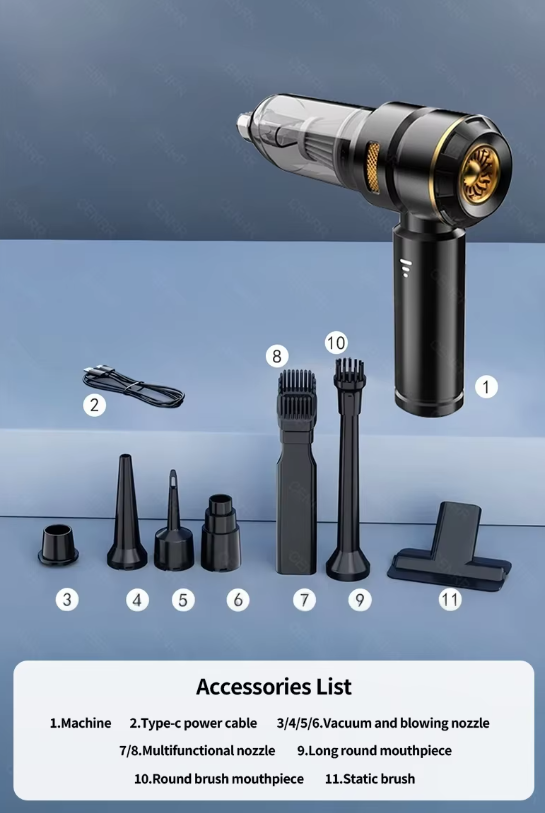 On-the-Go™ CENRR 998000PA Wireless Car Vacuum Cleaner