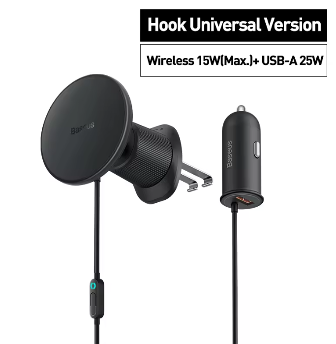 On-the-Go™ Baseus 15W Magnetic Wireless Car Charger