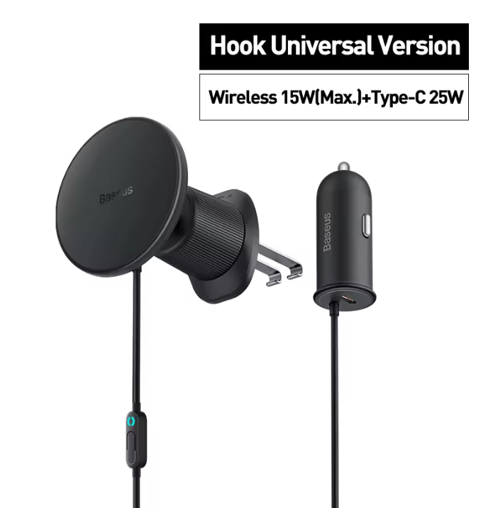 On-the-Go™ Baseus 15W Magnetic Wireless Car Charger