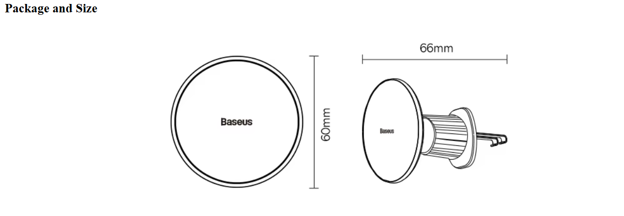 On-the-Go™ Baseus 15W Magnetic Wireless Car Charger