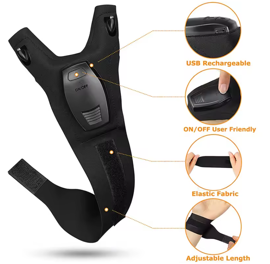 On-the-Go™ Rechargeable LED Flashlight Glove