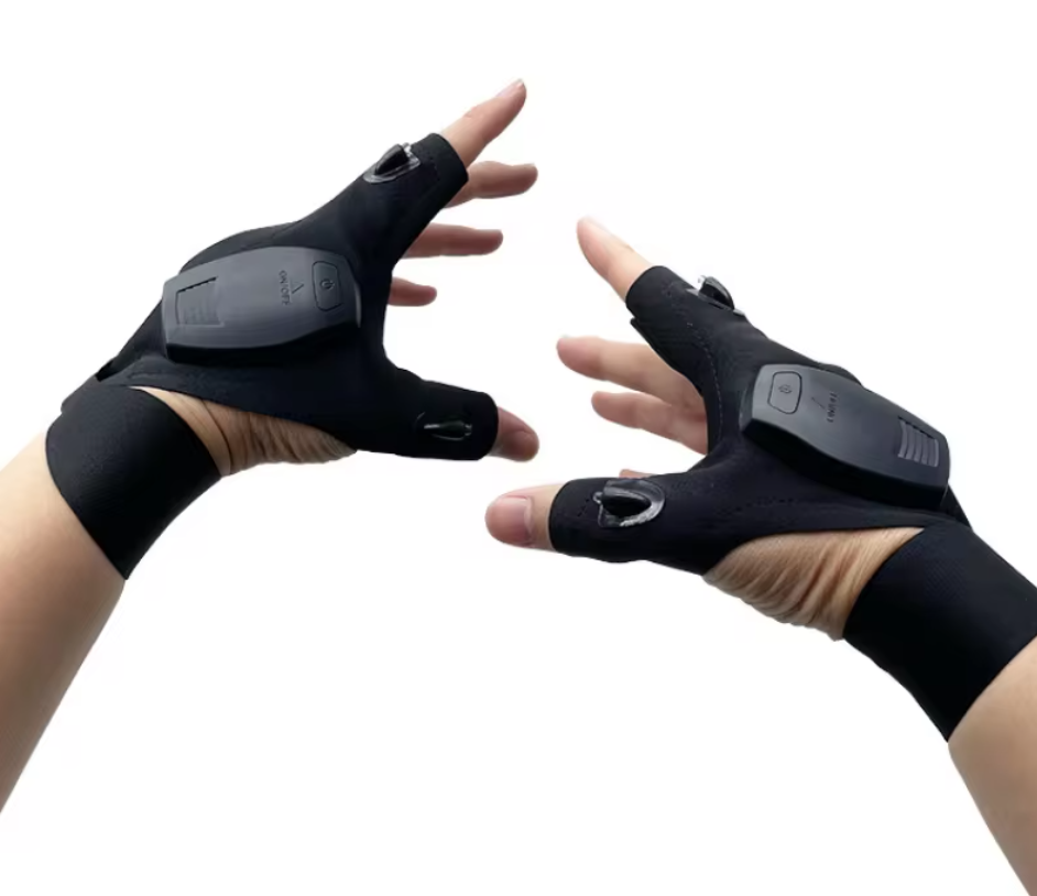 On-the-Go™ Rechargeable LED Flashlight Glove