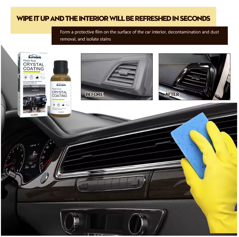On-the-Go™ 30ml Car Plastic Restorer & Coating