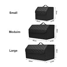 On-the-Go™ Car Trunk Organizer Box (Leather, Folding)