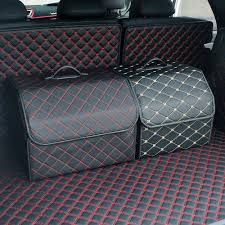 On-the-Go™ Car Trunk Organizer Box (Leather, Folding)