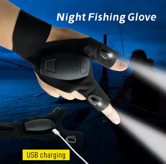 On-the-Go™ Rechargeable LED Flashlight Glove